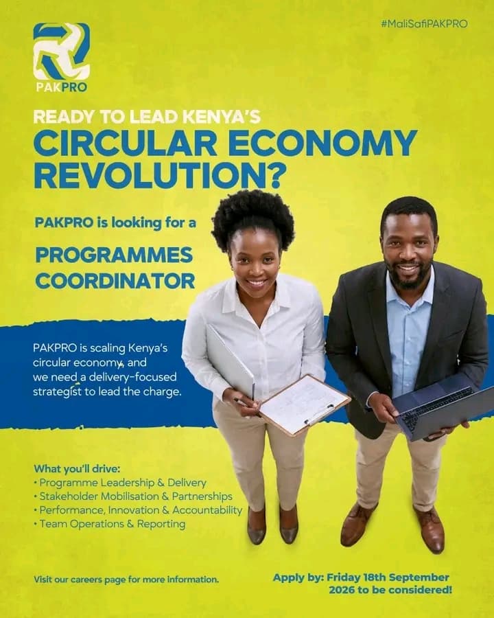 Recruitment: Programmes Coordinator – PAKPRO